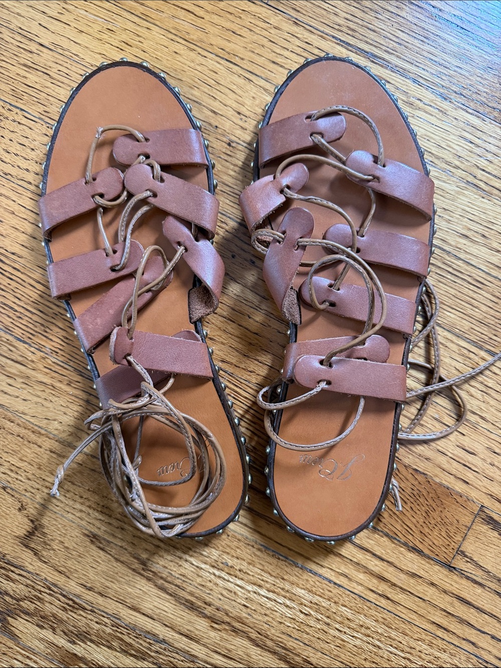 J. Crew Leather Women’s Lace-Up Sandals